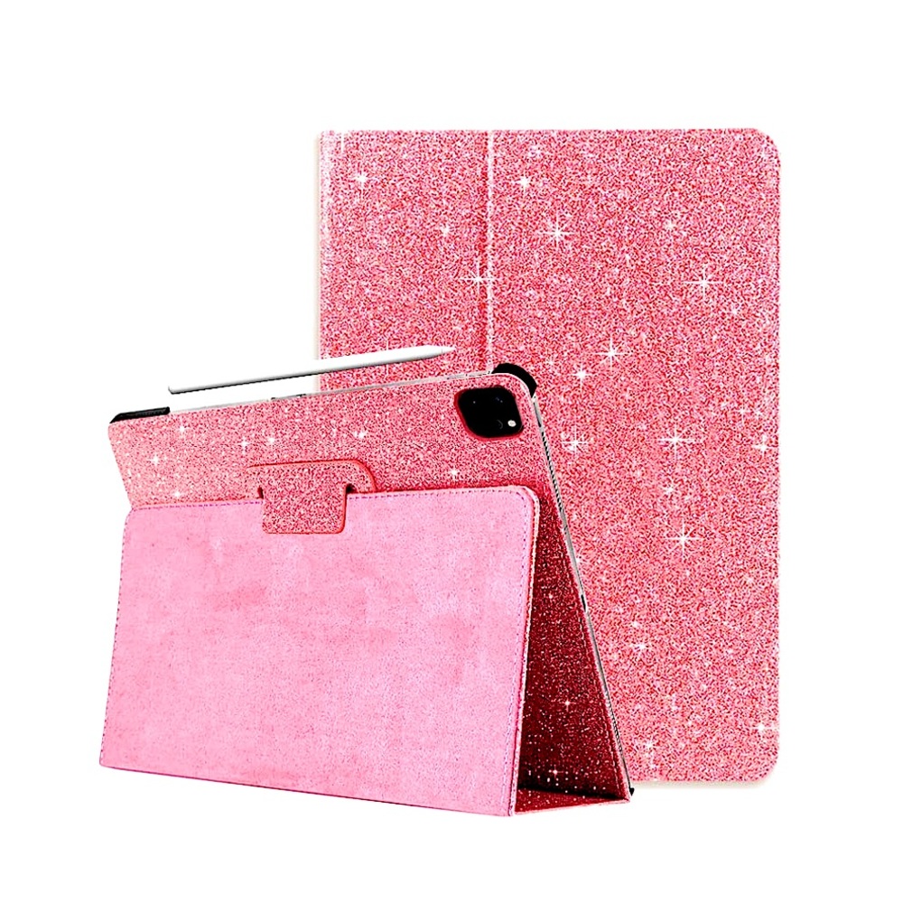 iPad Air 4 10.9 Inch Pink Cute Glitter Case